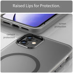 MagSafe Frosted Translucent TPU + PC Full Coverage Phone Case, For iPhone 12, For iPhone 12 Pro Max, For iPhone 12 Pro, For iPhone 11 Pro Max, For iPhone 11