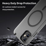 MagSafe Frosted Translucent TPU + PC Full Coverage Phone Case, For iPhone 12, For iPhone 12 Pro Max, For iPhone 12 Pro, For iPhone 11 Pro Max, For iPhone 11
