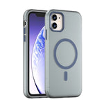 MagSafe Frosted Translucent TPU + PC Full Coverage Phone Case, For iPhone 12, For iPhone 12 Pro Max, For iPhone 12 Pro, For iPhone 11 Pro Max, For iPhone 11