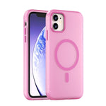 MagSafe Frosted Translucent TPU + PC Full Coverage Phone Case, For iPhone 12, For iPhone 12 Pro Max, For iPhone 12 Pro, For iPhone 11 Pro Max, For iPhone 11