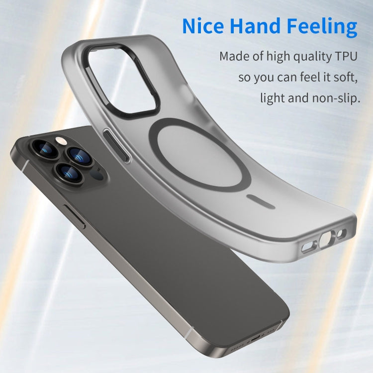 MagSafe フロスト半透明 TPU + PC 全面保護スマホケース、iPhone 11 Pro 用
