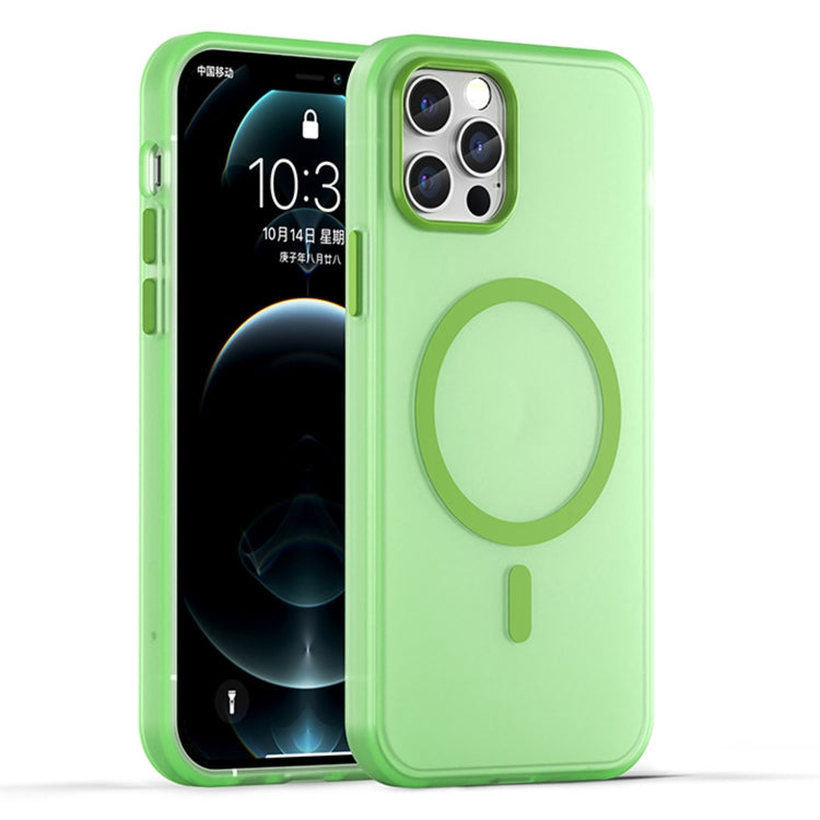 MagSafe フロスト半透明 TPU + PC 全面保護スマホケース、iPhone 11 Pro 用
