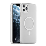 MagSafe フロスト半透明 TPU + PC 全面保護スマホケース、iPhone 11 Pro 用