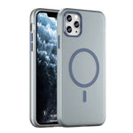 MagSafe フロスト半透明 TPU + PC 全面保護スマホケース、iPhone 11 Pro 用
