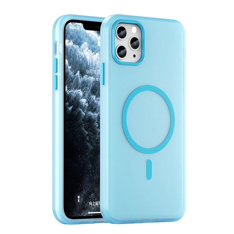 MagSafe Frosted Translucent TPU + PC Full Coverage Phone Case, For iPhone 12, For iPhone 12 Pro Max, For iPhone 12 Pro, For iPhone 11 Pro Max, For iPhone 11