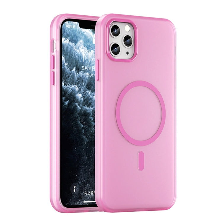 MagSafe フロスト半透明 TPU + PC 全面保護スマホケース、iPhone 11 Pro 用