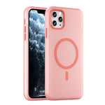 MagSafe フロスト半透明 TPU + PC 全面保護スマホケース、iPhone 11 Pro 用
