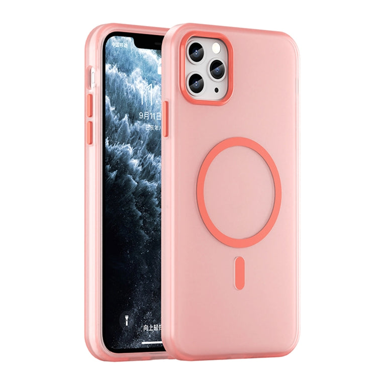 MagSafe フロスト半透明 TPU + PC 全面保護スマホケース、iPhone 11 Pro 用