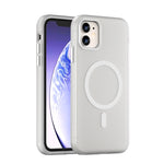 MagSafe Frosted Translucent TPU + PC Full Coverage Phone Case, For iPhone 12, For iPhone 12 Pro Max, For iPhone 12 Pro, For iPhone 11 Pro Max, For iPhone 11