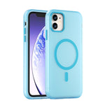 MagSafe フロスト半透明 TPU + PC 全面保護スマホケース、iPhone 11 Pro 用