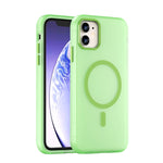MagSafe フロスト半透明 TPU + PC 全面保護スマホケース、iPhone 11 Pro 用