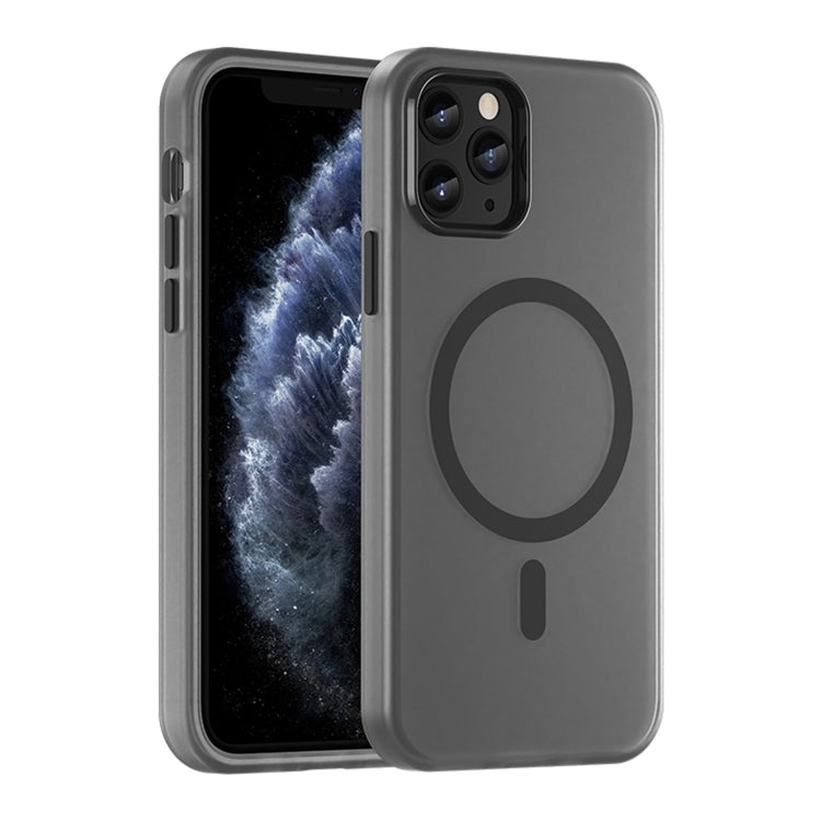 MagSafe フロスト半透明 TPU + PC 全面保護スマホケース、iPhone 11 Pro 用