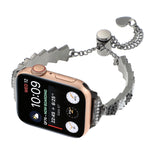 Shell Beads Chain Bracelet Metal Watch Band, For Apple Watch SE 40mm, For Apple Watch SE 44mm, For Apple Watch Series 6 40mm, For Apple Watch Series 6 44mm, For Apple Watch Series 5 44mm, For Apple Watch Series 5 40mm, For Apple Watch Series 4 44mm    ...