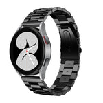 フラットヘッド スリービーズ ステンレススチール 時計バンド、Samsung Galaxy Watch6 / 6 Classic 用