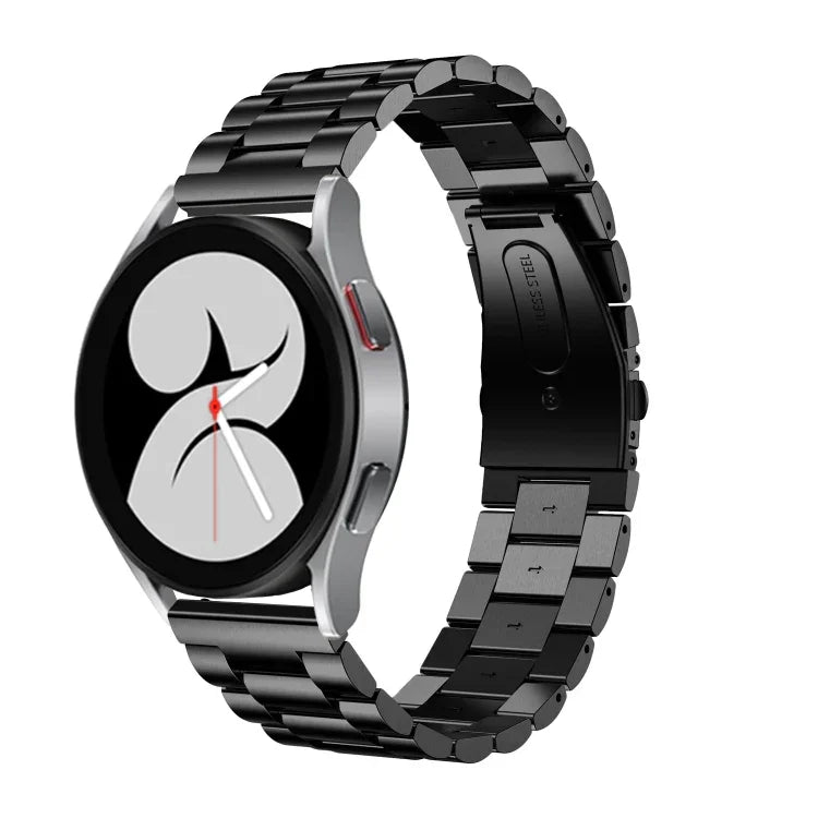 フラットヘッド スリービーズ ステンレススチール 時計バンド、Samsung Galaxy Watch6 / 6 Classic 用