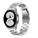 フラットヘッド スリービーズ ステンレススチール 時計バンド、Samsung Galaxy Watch6 / 6 Classic 用