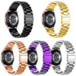 フラットヘッド スリービーズ ステンレススチール 時計バンド、Samsung Galaxy Watch6 / 6 Classic 用