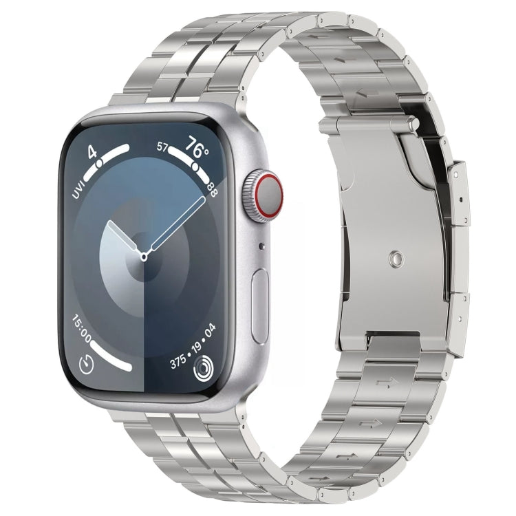 べっ甲バックル チタンステンレス製ウォッチバンド、Apple Watch SE 2023 44mm用、Apple Watch SE 2023 40mm用、Apple Watch Ultra 2 49mm用、Apple Watch Series 9 45mm用、Apple Watch Series 9 41mm用、Apple Watch Ultra 49mm用、Apple Watch Series 8 41mm用