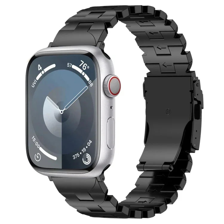 バタフライタイプ チタン鋼ウォッチバンド、Apple Watch 42mm用、Apple Watch 38mm用