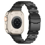 バタフライタイプ チタン鋼ウォッチバンド、Apple Watch 42mm用、Apple Watch 38mm用