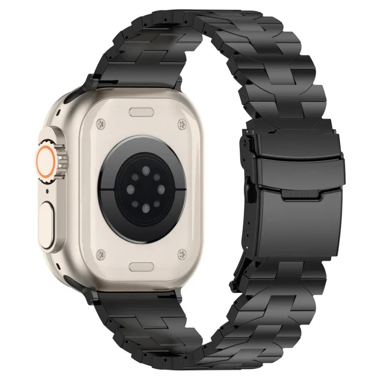 バタフライタイプ チタン鋼ウォッチバンド、Apple Watch 42mm用、Apple Watch 38mm用