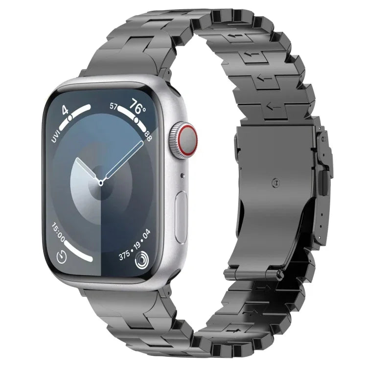 バタフライタイプ チタン鋼ウォッチバンド、Apple Watch 42mm用、Apple Watch 38mm用