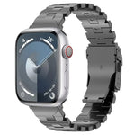 バタフライタイプ チタン鋼ウォッチバンド、Apple Watch 42mm用、Apple Watch 38mm用