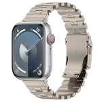バタフライタイプ チタン鋼ウォッチバンド、Apple Watch 42mm用、Apple Watch 38mm用