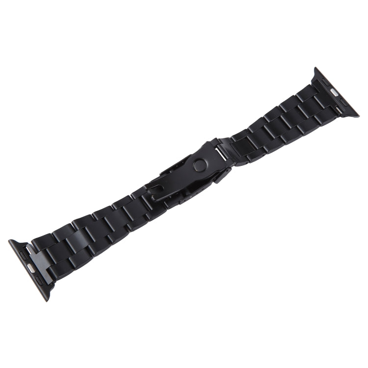 三連ステンレススチールウォッチバンド、Apple Watch SE 2023 44mm用、Apple Watch SE 2023 40mm用、Apple Watch Ultra 2 49mm用、Apple Watch Series 9 45mm用、Apple Watch Series 9 41mm用