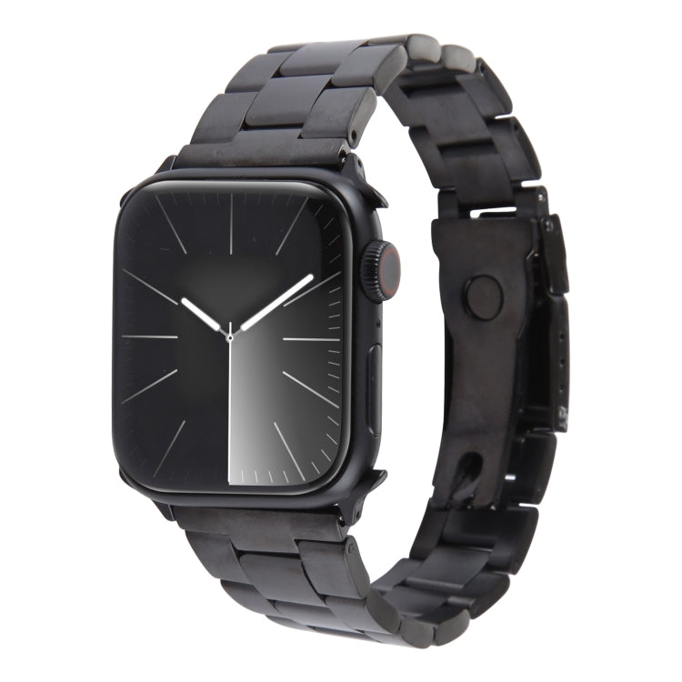 三連ステンレススチールウォッチバンド、Apple Watch Ultra 49mm用、Apple Watch Series 8 41mm用、Apple Watch Series 8 45mm用、Apple Watch SE 2022 40mm用、Apple Watch SE 2022 44mm用
