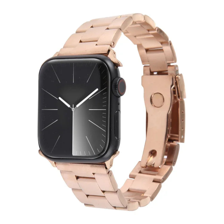 スリービーズ ステンレススチールウォッチバンド、Apple Watch 38mm用
