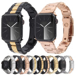 スリービーズ ステンレススチールウォッチバンド、Apple Watch 38mm用