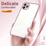 透明メッキ微細穴スマホケース、iPhone 11 Pro Max 用、iPhone 11 用、iPhone 11 Pro 用、iPhone X / XS 用、iPhone XR 用、iPhone XS Max 用