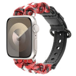 パラコード 本革ウォッチバンド、Apple Watch 42mm用、Apple Watch 38mm用