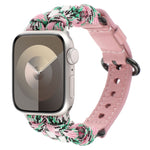 パラコード 本革ウォッチバンド、Apple Watch 42mm用、Apple Watch 38mm用