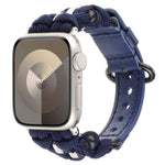 パラコード 本革ウォッチバンド、Apple Watch 42mm用、Apple Watch 38mm用