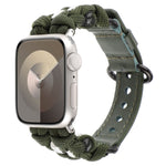 パラコード 本革ウォッチバンド、Apple Watch 42mm用、Apple Watch 38mm用