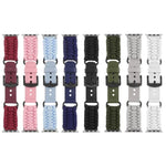 Plain Paracord Genuine Leather Watch Band, For Apple Watch 42mm, For Apple Watch 38mm