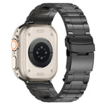 セーフティバックル 台形 チタン鋼ウォッチバンド、Apple Watch 42mm用、Apple Watch 38mm用