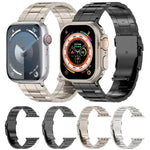 セーフティバックル 台形 チタン鋼ウォッチバンド、Apple Watch 42mm用、Apple Watch 38mm用