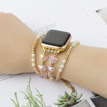 バタフライチェーンブレスレットメタル時計バンド、Apple Watch SE 2023 44mm用、Apple Watch SE 2023 40mm用、Apple Watch Ultra 2 49mm用、Apple Watch Series 9 45mm用、Apple Watch Series 9 41mm用、Apple Watch Ultra 49mm用、Apple Watch Series 8 41mm用