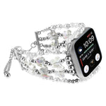 バタフライチェーンブレスレットメタル時計バンド、Apple Watch SE 2022 44mm用、Apple Watch Series 7 41mm用、Apple Watch Series 7 45mm用、Apple Watch SE 40mm用、Apple Watch SE 44mm用、Apple Watch Series 6 40mm用、Apple Watch Series 6 44mm用