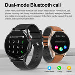 1.43インチ シリコンストラップ Bluetooth通話スマートウォッチ ECG対応 / 非侵襲血糖測定、シリコンストラップ ブラック、シリコンストラップ ライトイエロー