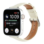 スリム クロコダイルレザーウォッチバンド、Apple Watch 42mm用、Apple Watch 38mm用