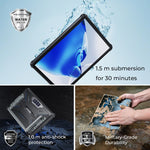 OUKITEL RT7 TITAN 4G ネットワーク IP68/IP69K 耐衝撃タブレット、10.1インチ Android 13 MediaTek MT8788 オクタコア デュアルSIM対応、EUプラグ、RT7 4G 8GB+256GB