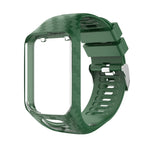 For Tomtom 2 / 3 Radium Carving Texture Replacement Strap Watchband