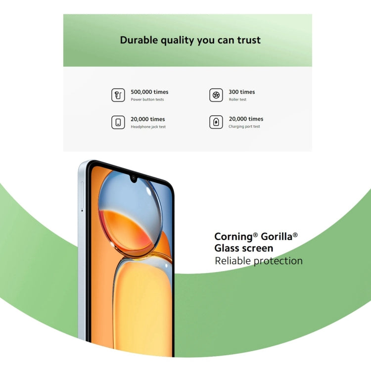 Xiaomi Redmi 13C 5G、6.74インチ MIUI 14 MediaTek Dimensity 6100+ オクタコア 2.2GHz、NFC、ネットワーク：5G、Google Play非対応、6GB+128GB