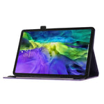 蝶の猫型エンボスレザータブレットケース、iPad Air 13 2026 / 2025 / 2024対応、iPad Air 11 2026 / 2025 / 2024対応、iPad Pro 13 2025 / 2024対応、iPad Pro 11 2025 / 2024対応、iPad mini 2024 / 2021対応