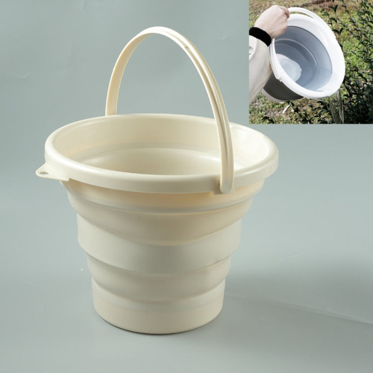 SFSS-01 携帯用シリコン折りたたみバケツ、10L