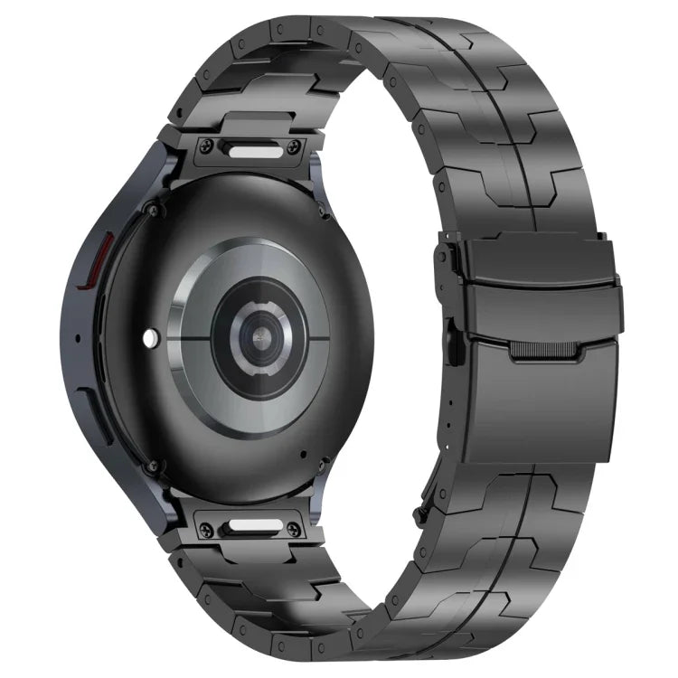 ボタンスタイルステンレススチールウォッチバンド、Samsung Galaxy Watch 6 / 6 Classic用